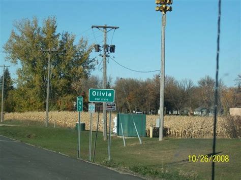 city of olivia|where is olivia mn.